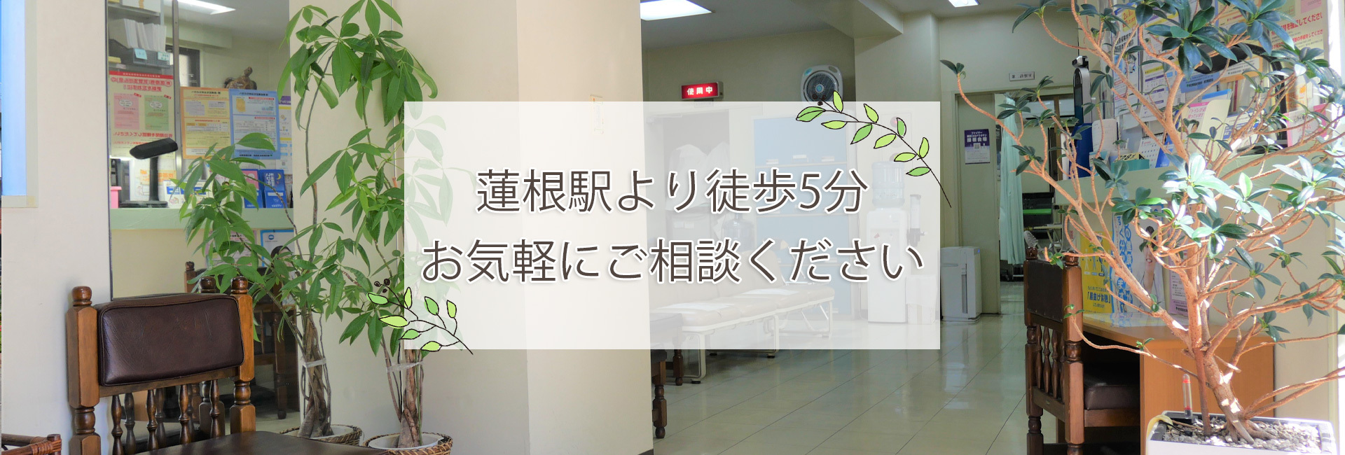 徳山内科外科｜蓮根駅近く｜内科・外科・脳神経内科・整形外科